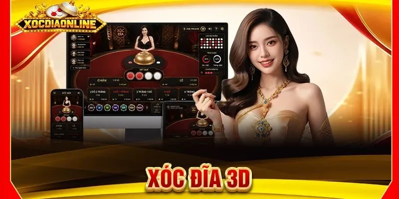 Xóc Đĩa 3D - Trải Nghiệm Trực Tuyến Sống Động, Dễ Chơi